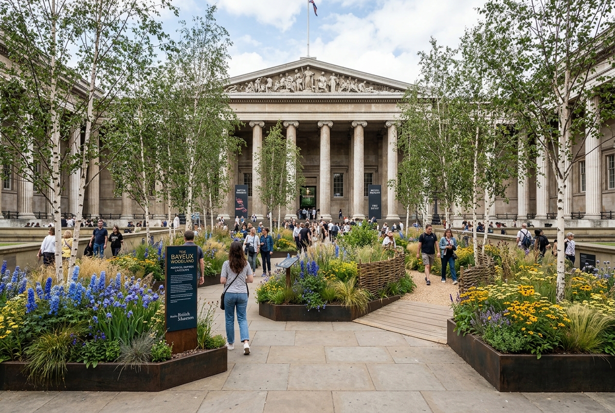 The British Museum Is Recreating the Bayeux Tapestry’s Medieval Woodland