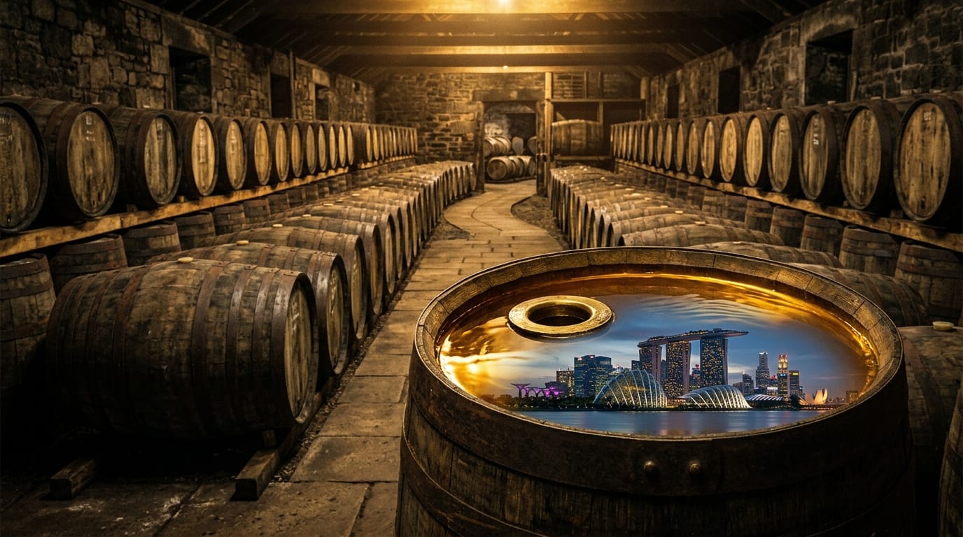 Why Singapore Wins Asia's Whisky Cask Fund Race — And MAS Has Almost Nothing to Do With It